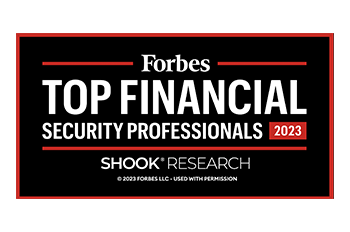 Forbes Top Financial Security Professionals 2023 logo